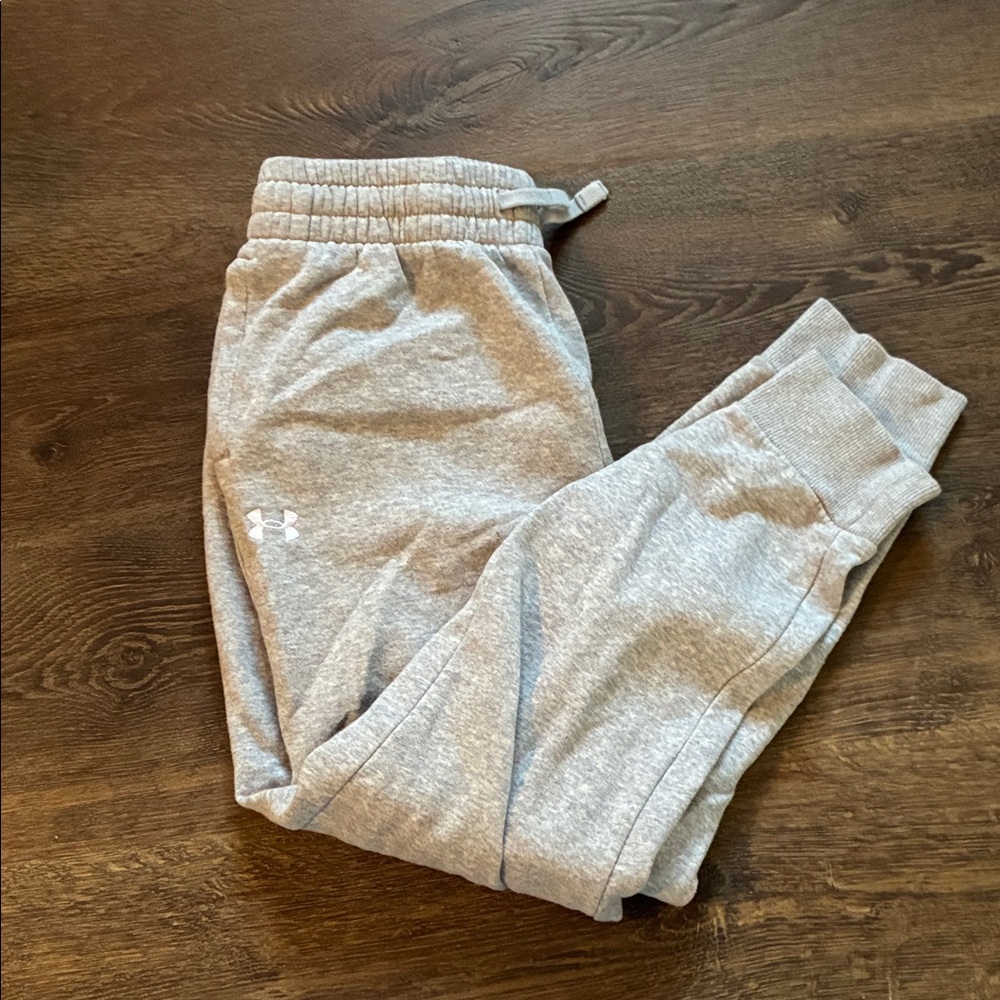 Under Armour Kids Heather Gray Joggers